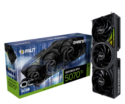 Karta graficzna NVIDIA Palit GeForce RTX 5070 Ti GamingPro OC 16GB GDDR7 DLSS5